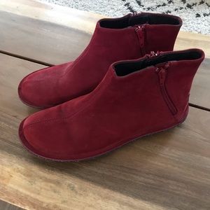 Camper shoes suede leather ankle boot